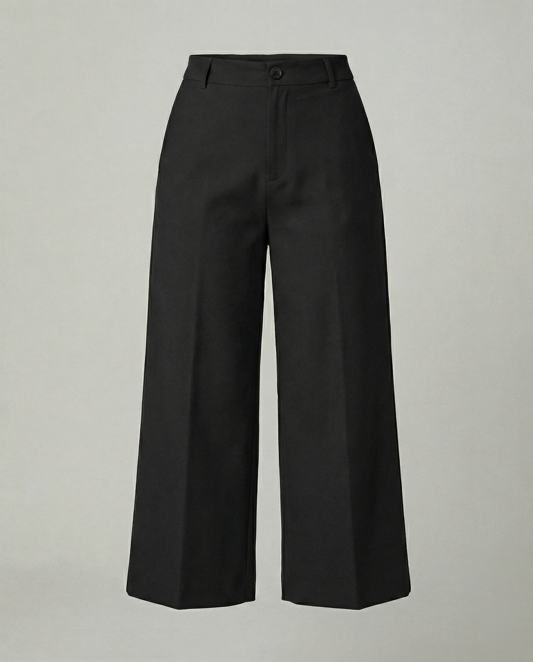 Damen Weite Stoffhose klassisch geschnitten