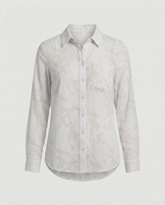 Damen Bluse Chiffon locker