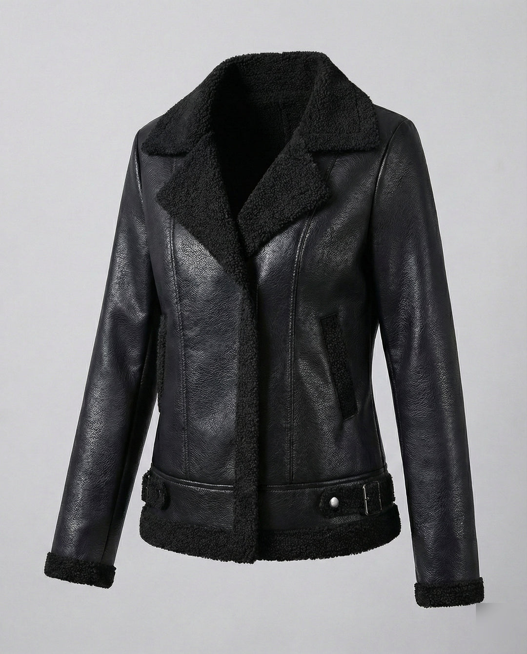 Übergangsjacke Damen Schwarz gefüttert