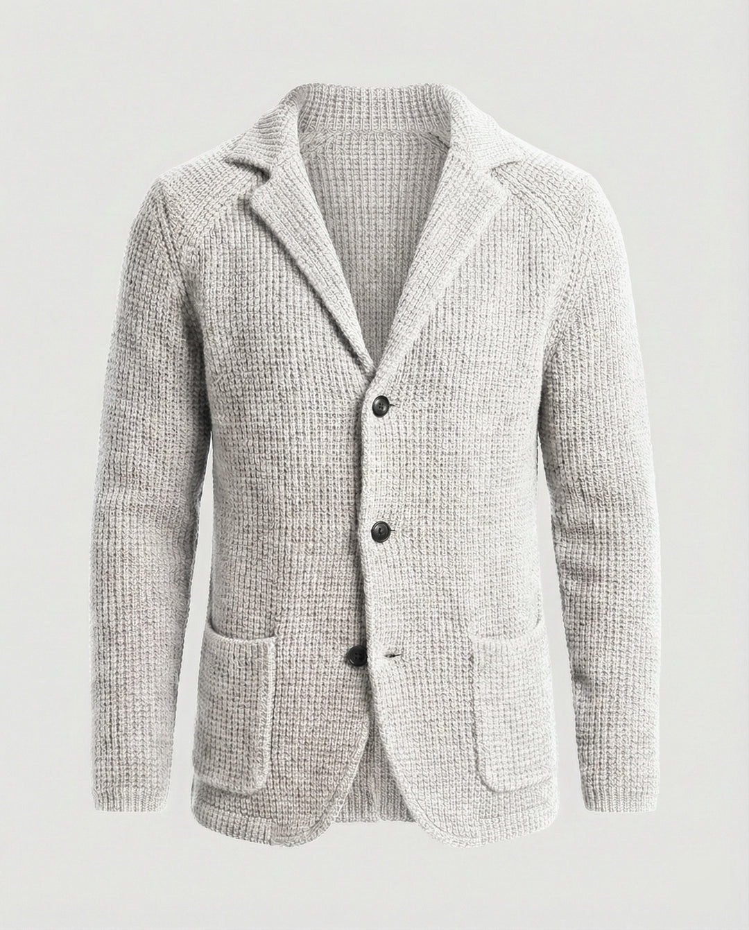 Herren Strickblazer mit Reverskragen