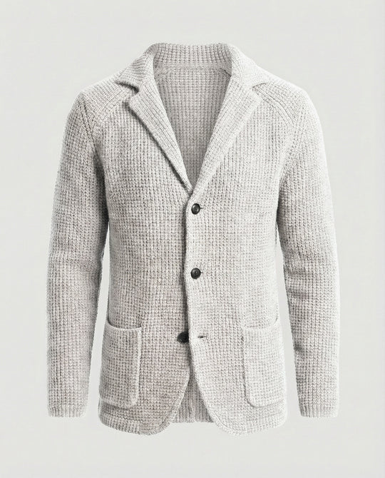 Herren Strickblazer mit Reverskragen