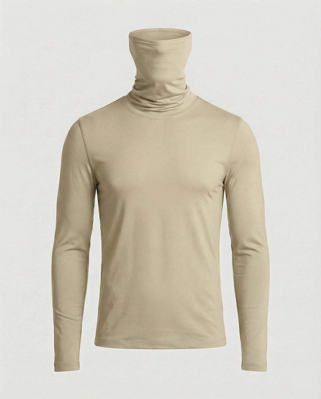 Herren Funktionsshirt mit hohem Kragen und innovativem Feuchtigkeitsmanagement R&B
