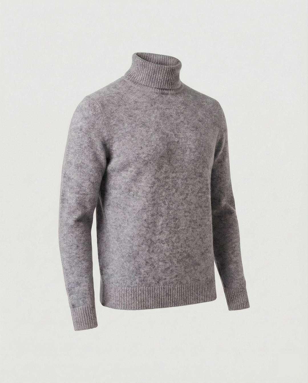 Herren Rollkragenpullover aus weichem Merinowolle R&B