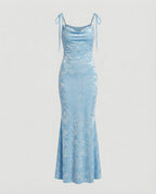 Jacquard Abendkleid Meerjungfrau Damen