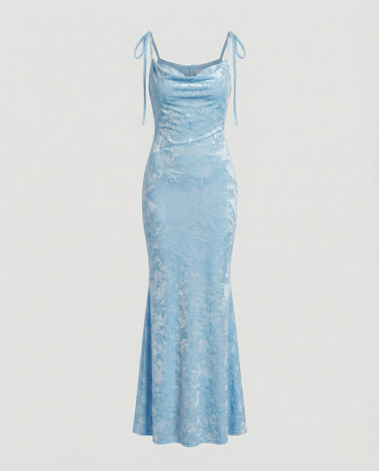 Jacquard Abendkleid Meerjungfrau Damen