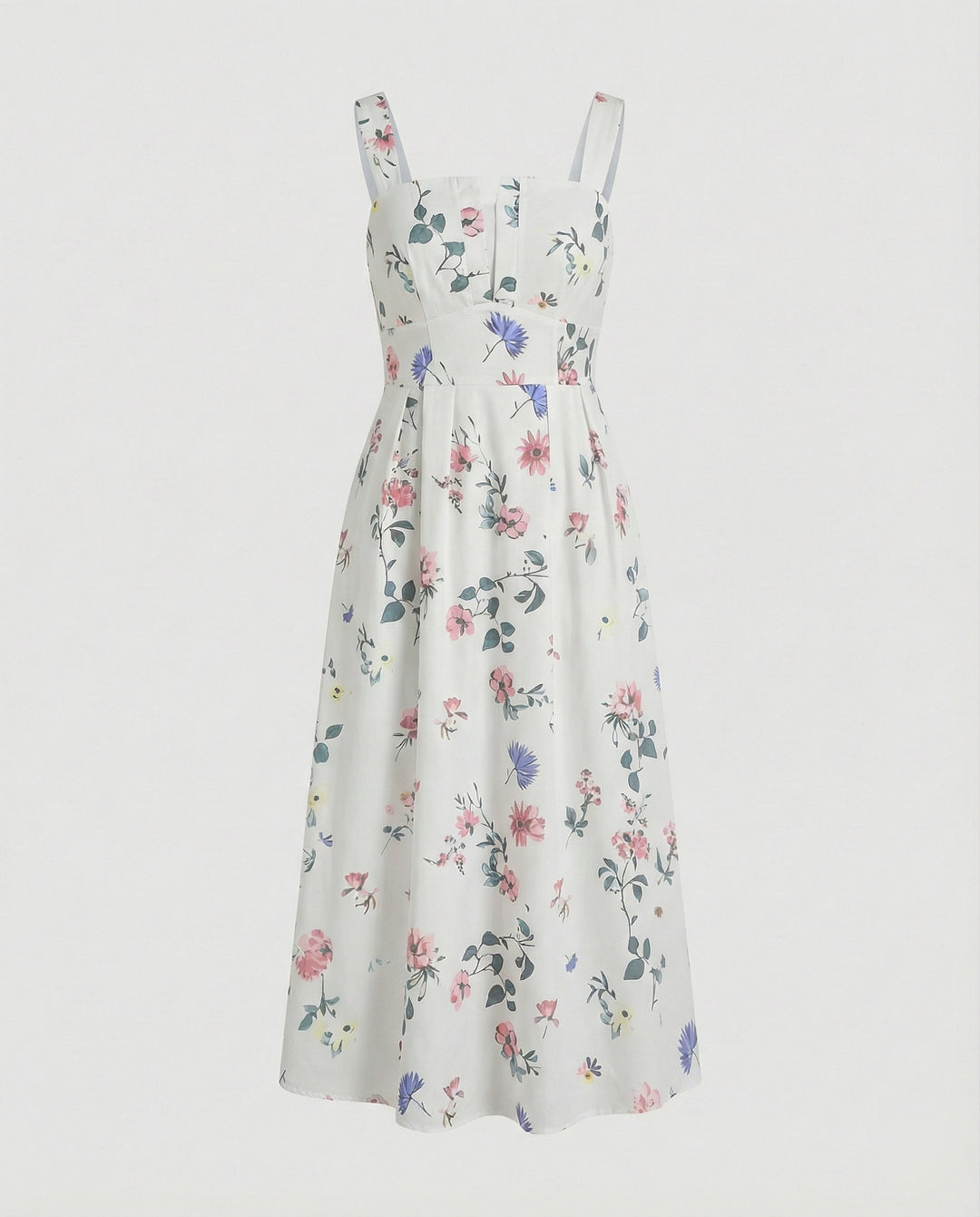Damen Midikleid Korsett elegant