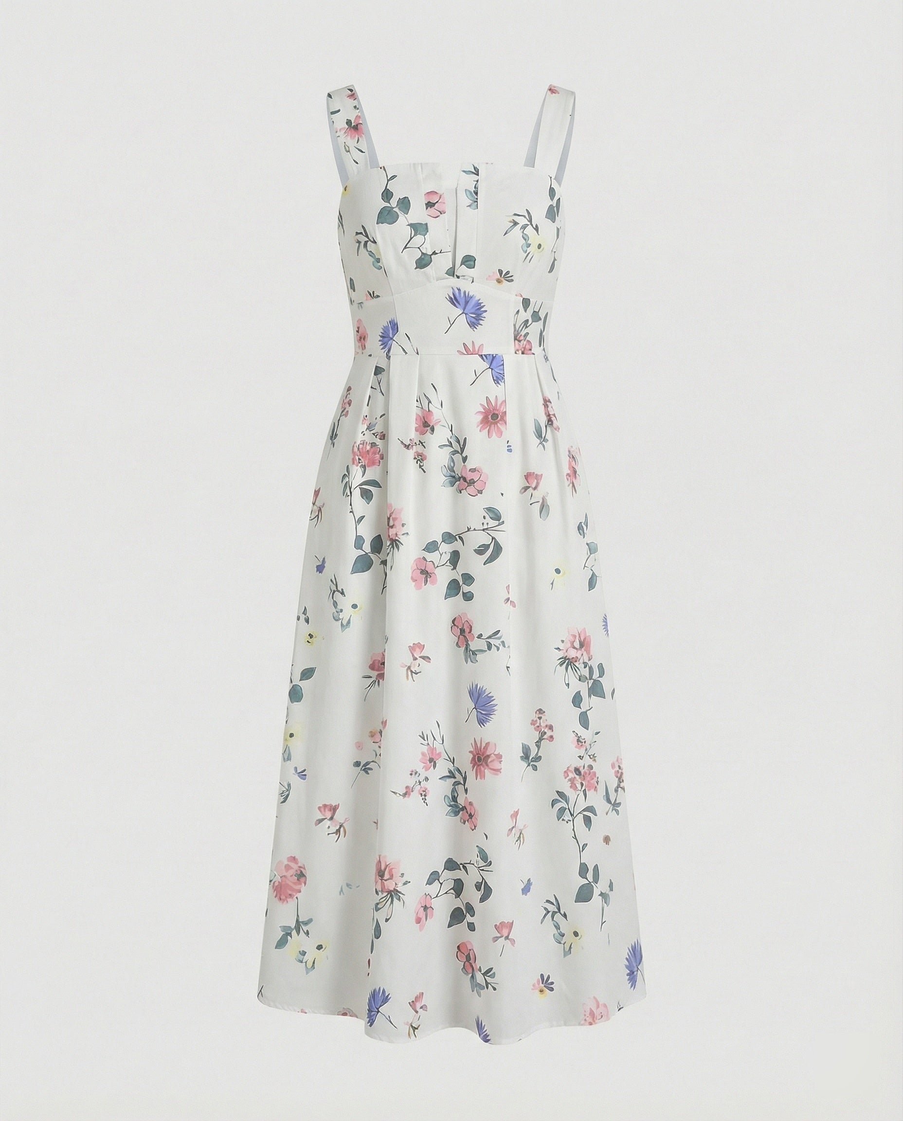 Damen Midikleid Korsett elegant