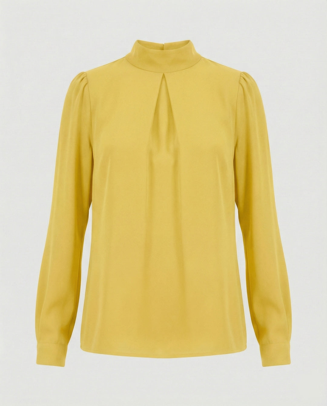 Damen elegante Bluse mit Stehkragen R&B