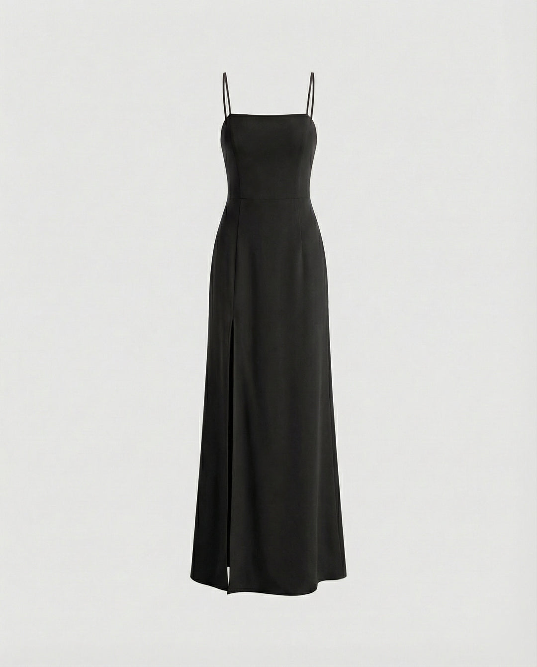 Damen Elegantes Abendkleid mit schwingendem Rock und tiefem Schlitz R&B
