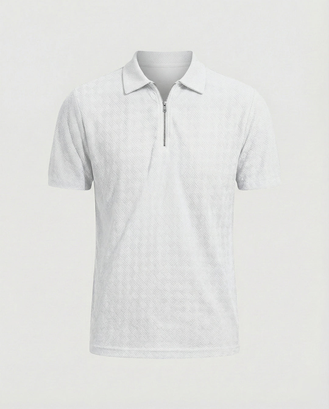 Herren Poloshirt mit Reißverschluss