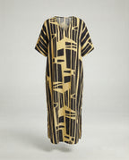 Damen Strandkleid Kimono mit Gürtel
