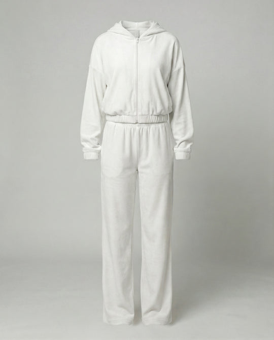 Damen Fleece Jumpsuit mit praktischen Taschen R&B