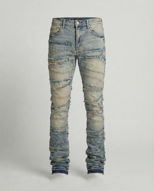 Herren Destroyed Jeans Slim Fit