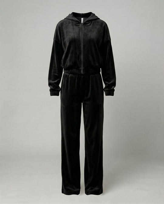 Damen Fleece Jumpsuit mit praktischen Taschen R&B