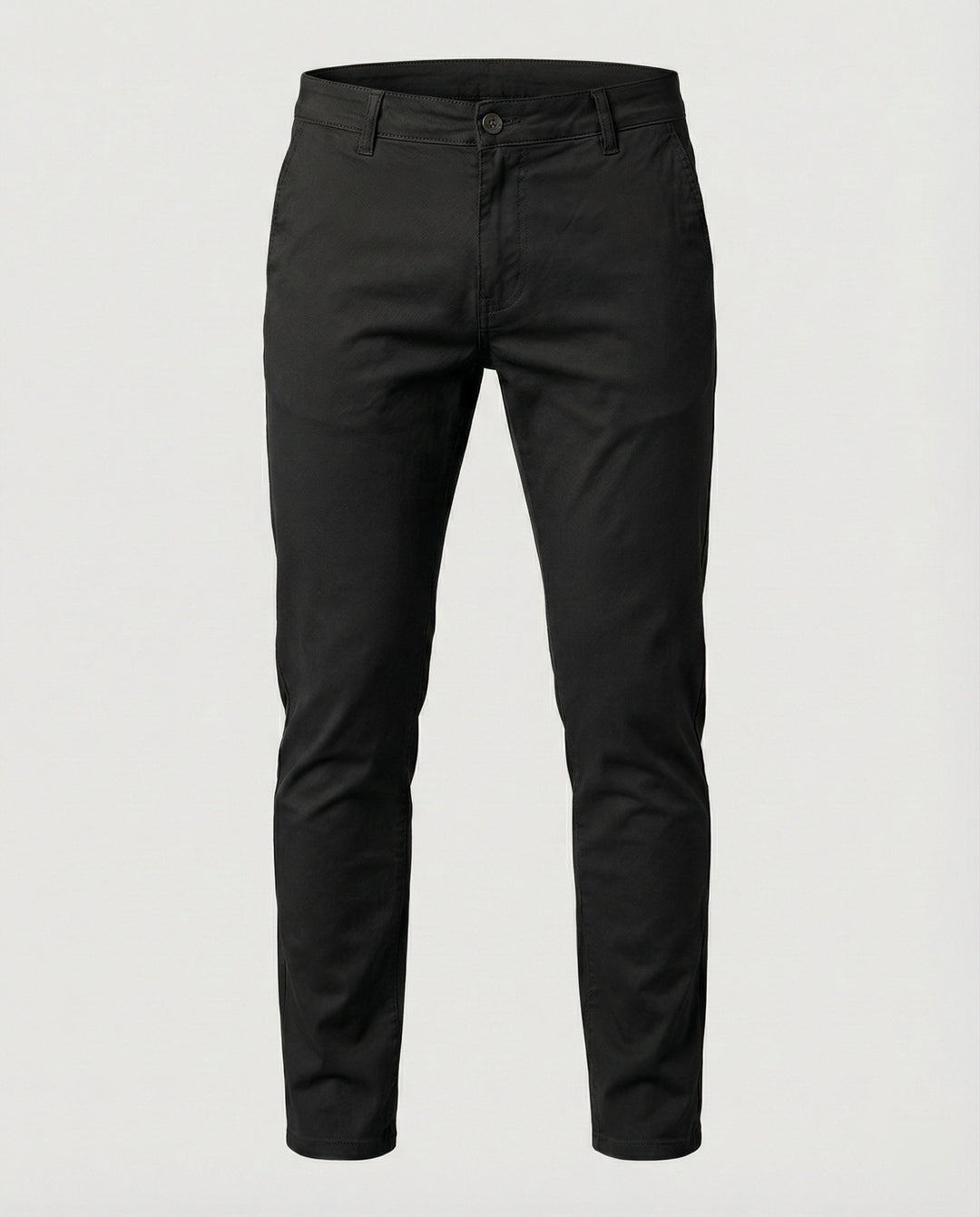 Herren Chinohose Slim Fit mit Elastikbund