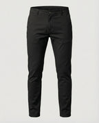 Herren Chinohose Slim Fit mit Elastikbund