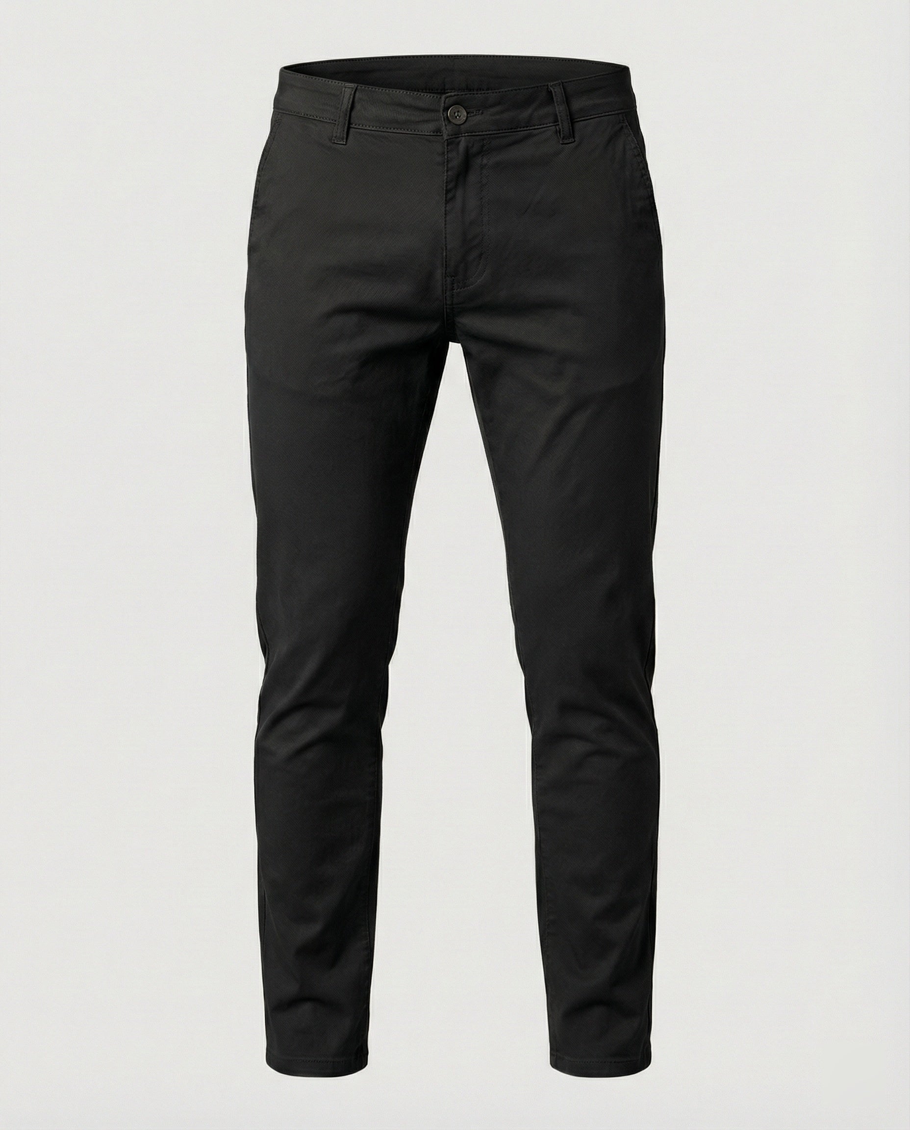 Herren Chinohose Slim Fit mit Elastikbund