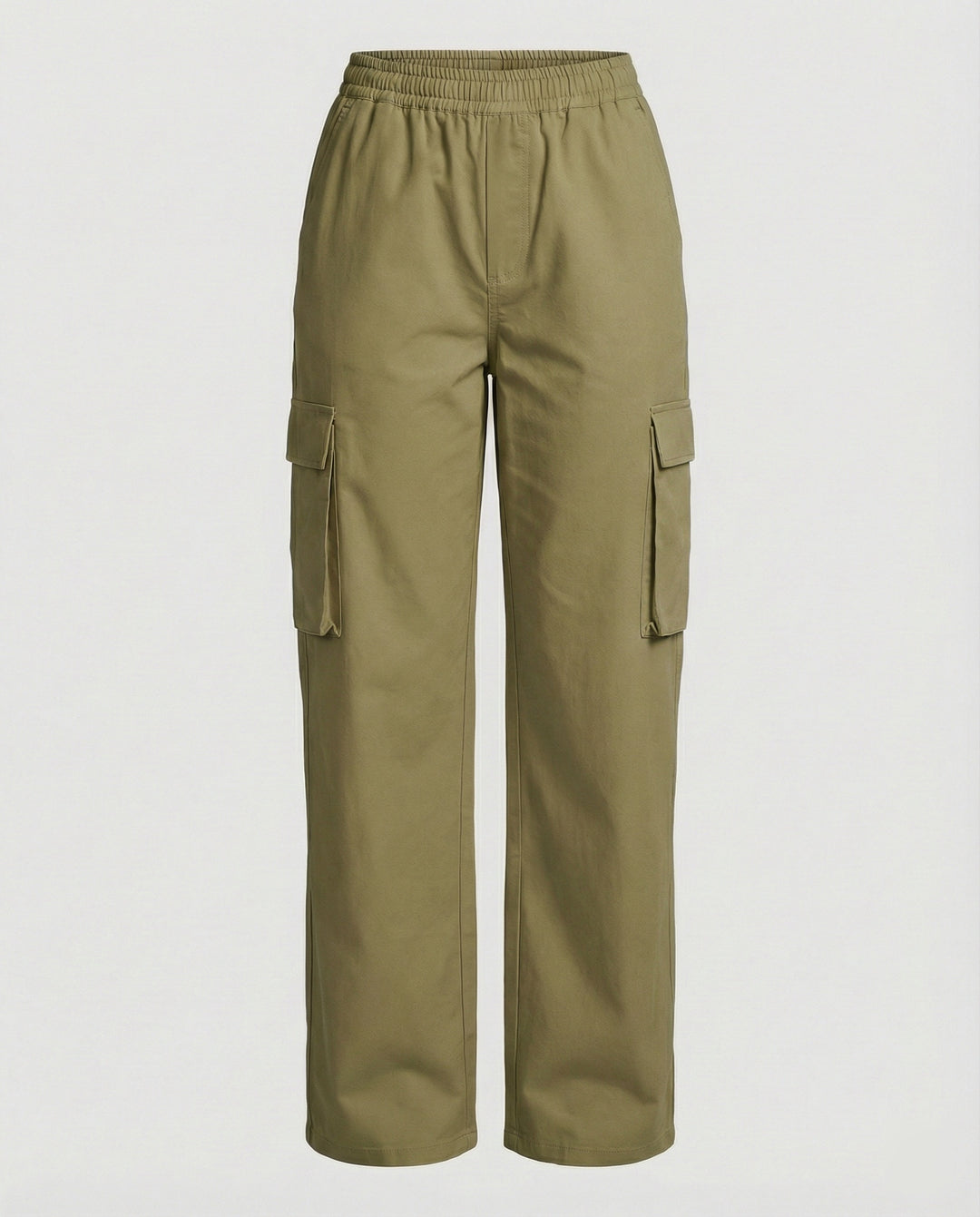 Damen Cargo-Hose mit elastischem Bund und praktischen Seitentaschen R&B