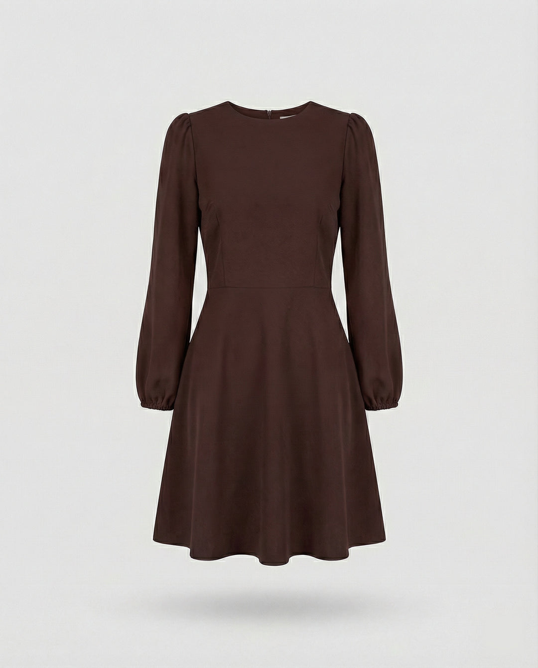 Skaterkleid Mit Ballonärmeln Damen
