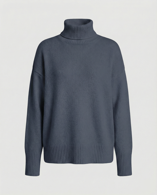 Damen kuscheliger Rollkragenpullover R&B