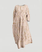 Damen Maxikleid floral mit Taschen