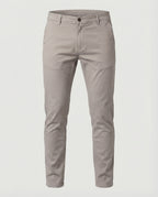 Herren Chinohose Slim Fit mit Elastikbund
