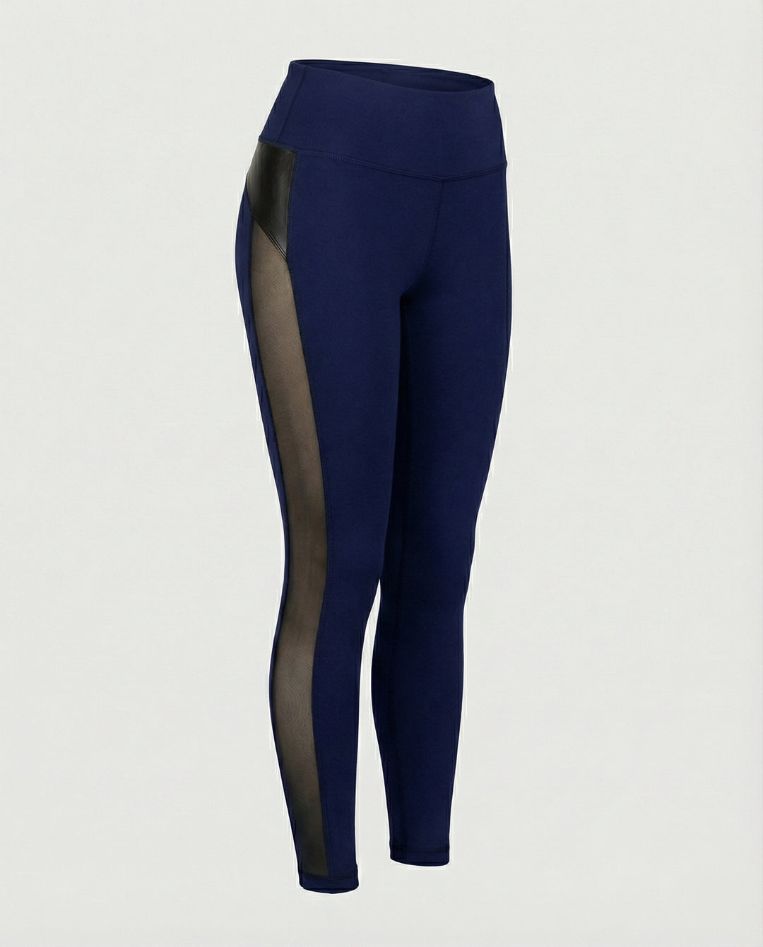 Damen Sport-Leggings mit atmungsaktivem Mesh-Einsatz R&B