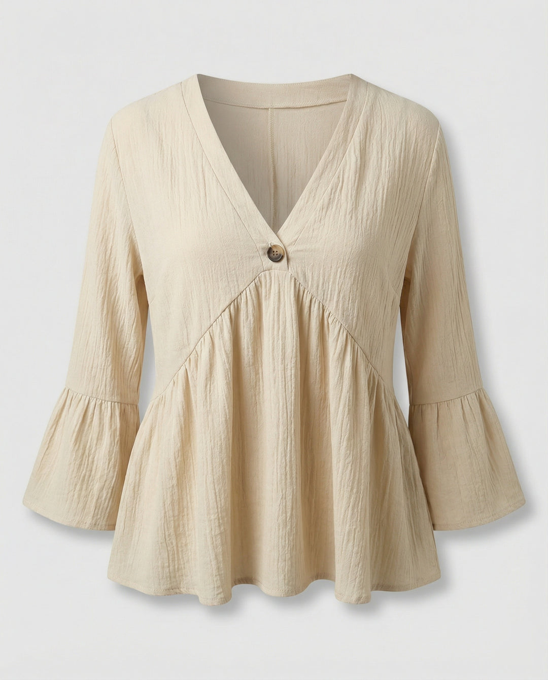 Bluse Damen Babydoll Baumwolle