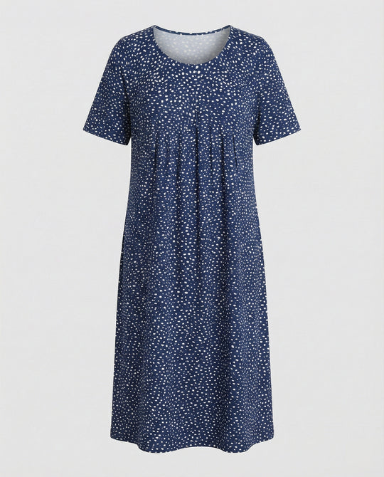 Damen Freizeitkleid Jersey knielang