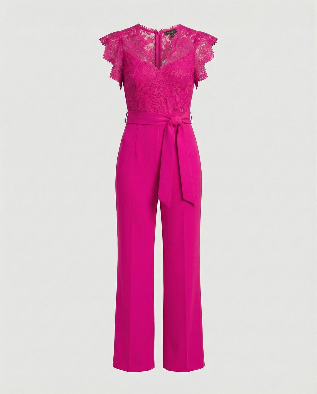 Damen Jumpsuit Spitze elegant weit