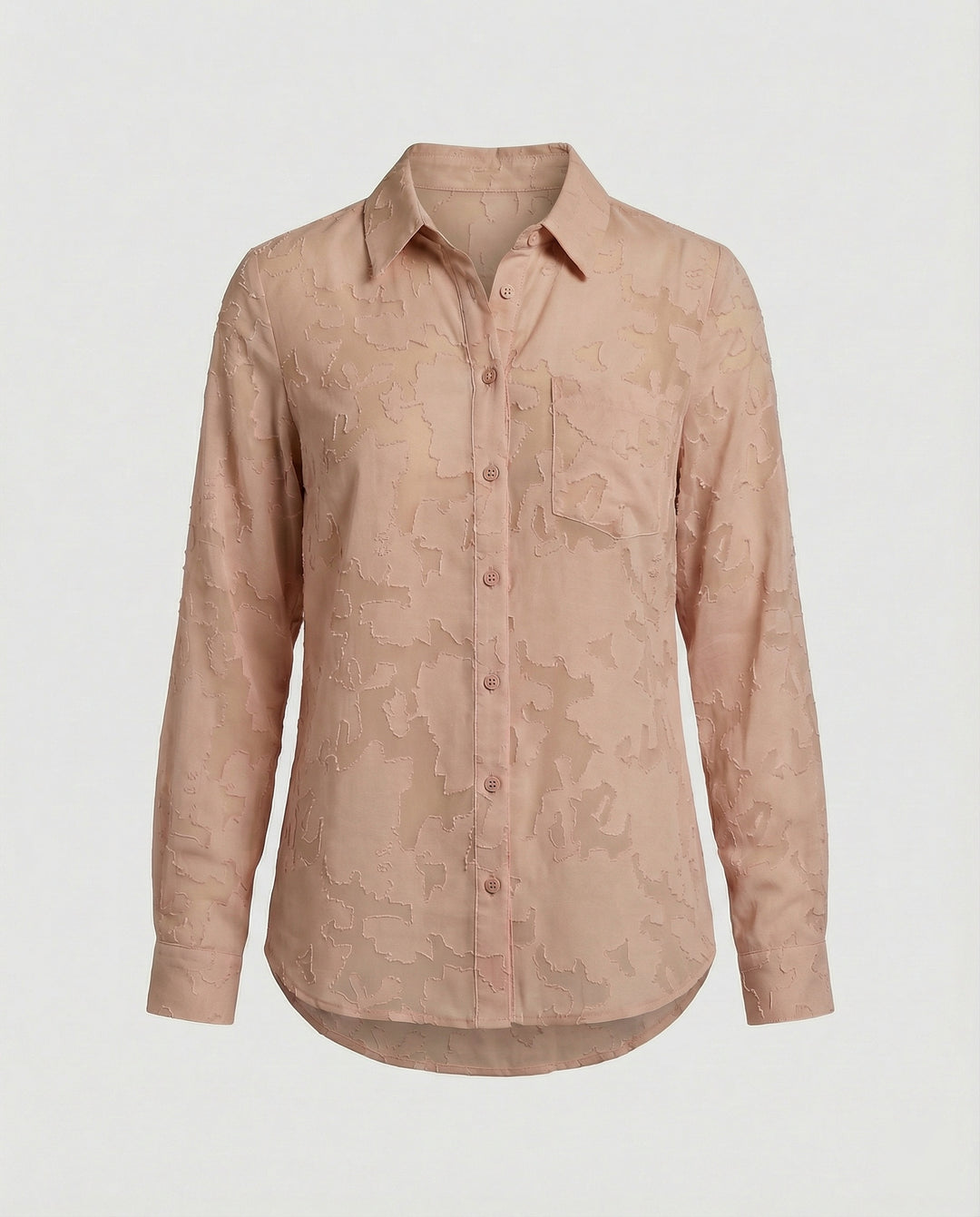 Damen Bluse Chiffon locker