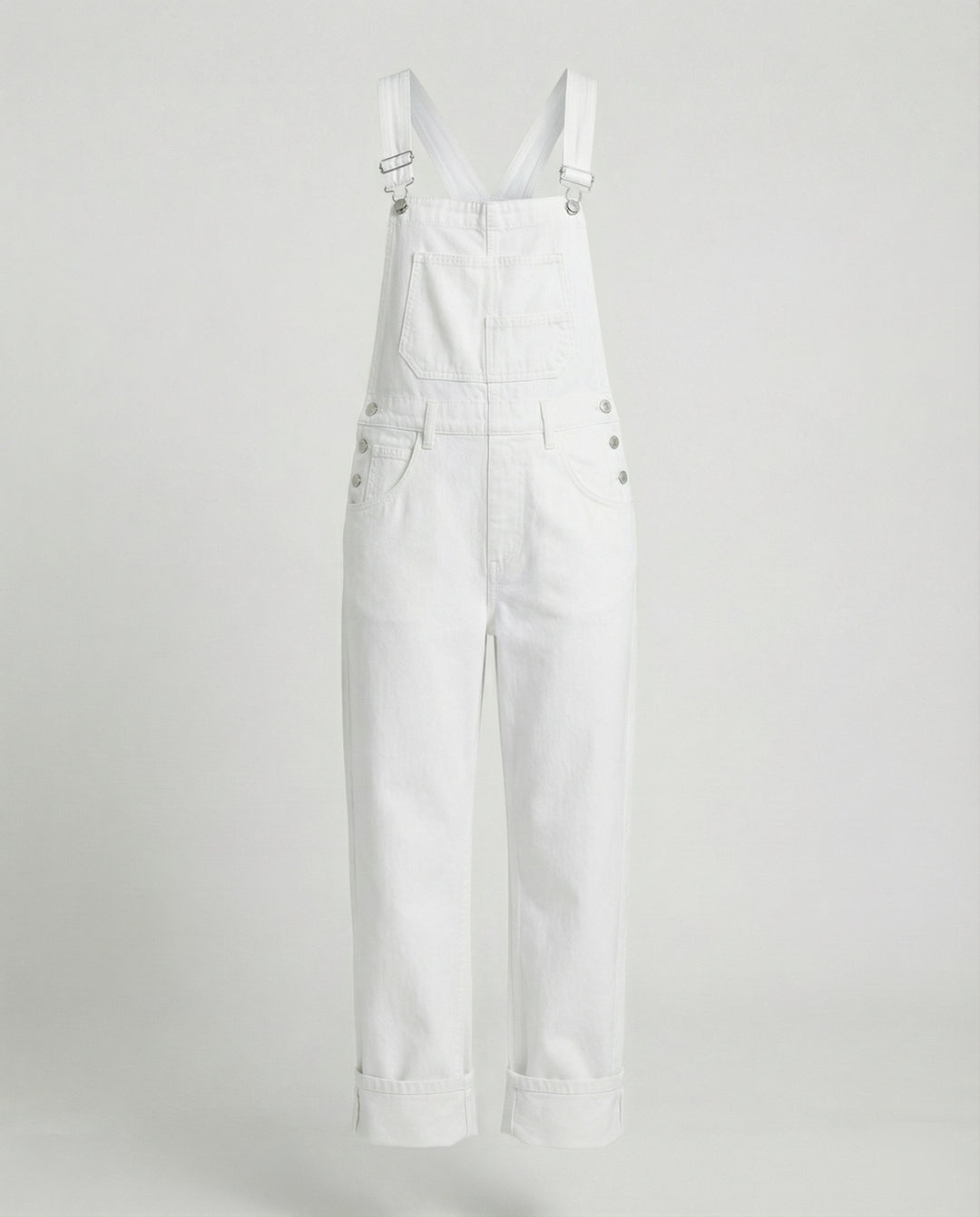 Damen Latzhose Jeans gerade