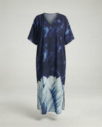 Damen Strandkleid Kimono mit Gürtel