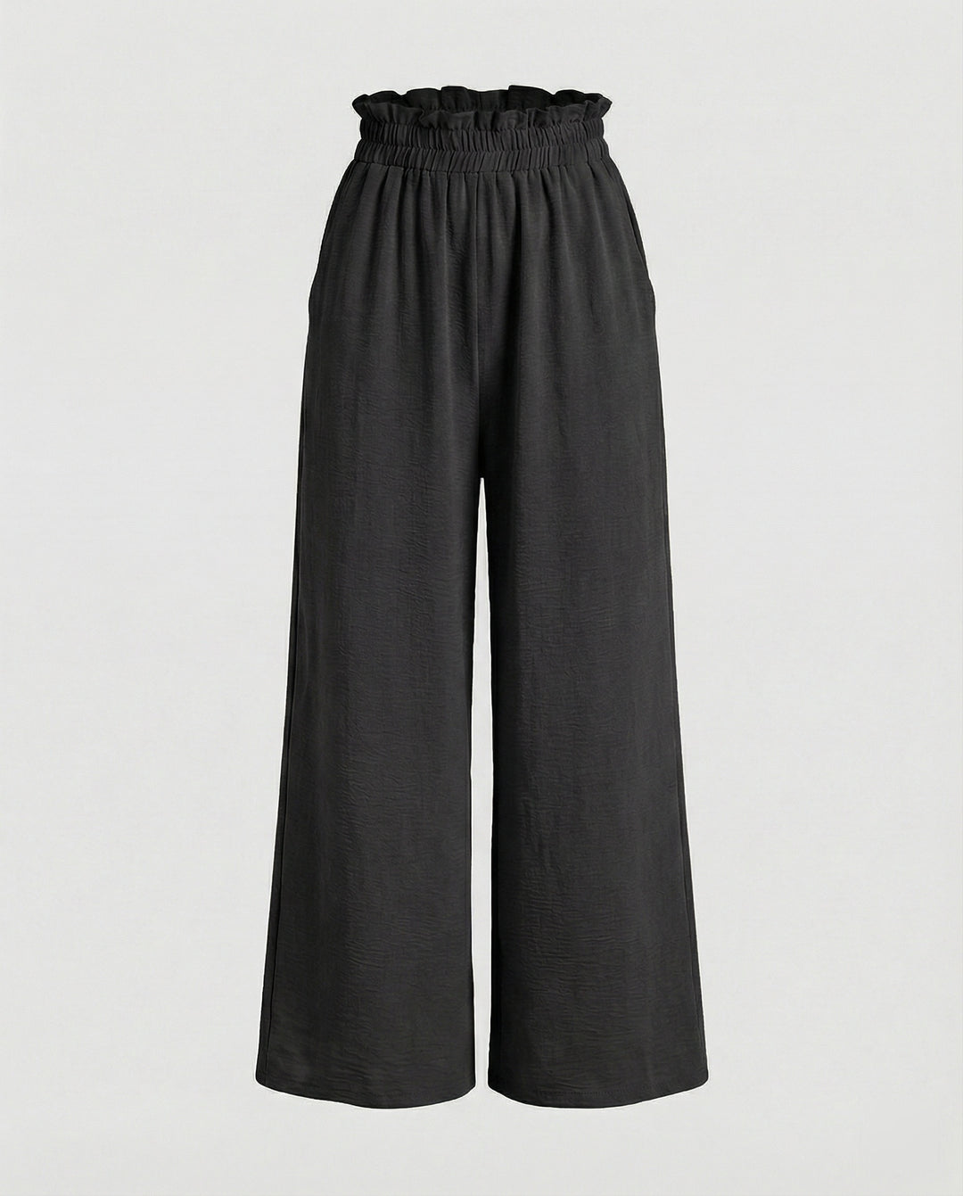 Damen Culotte-Hosen mit weitem Bein und elastischem Bund R&B