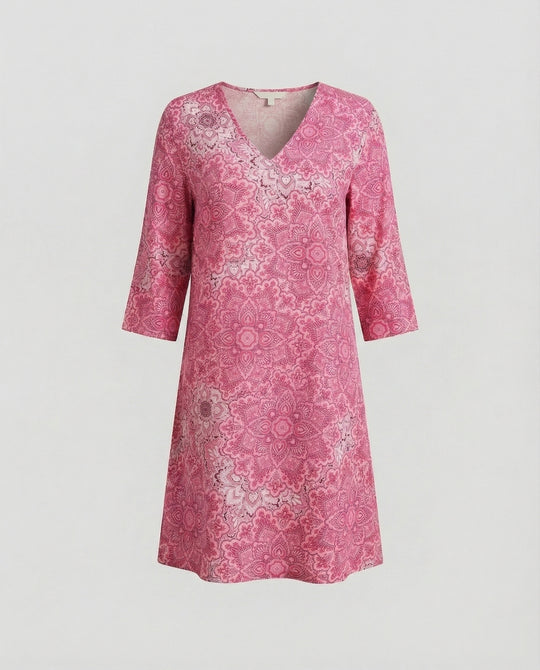 Freizeitkleid Damen Viskose Kleid
