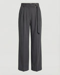 Freizeitkleidung Unisex Bundfaltenhose Weit