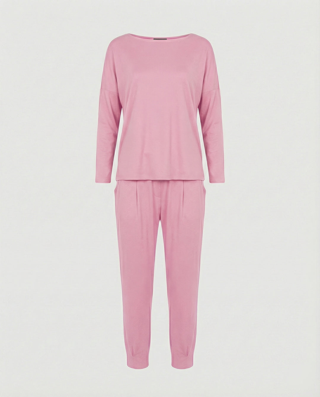 Jogginganzug Damen Lounge-Set mit weiten Ärmeln und Taschen