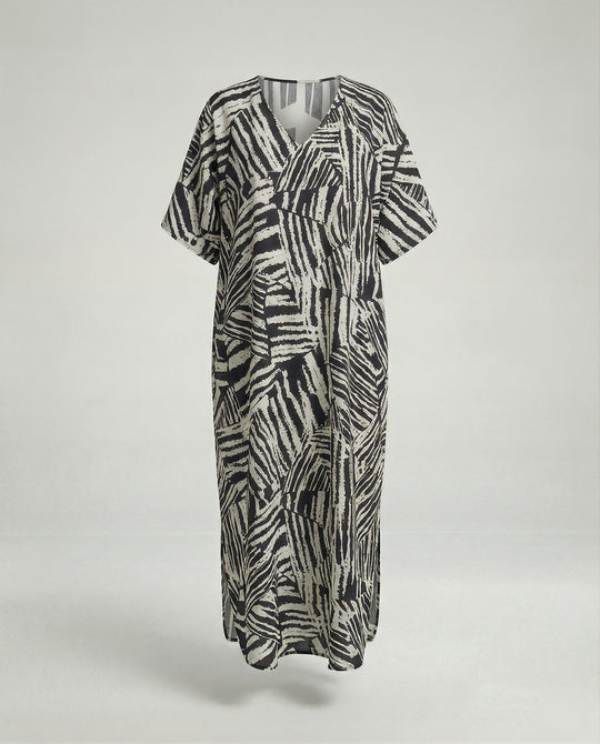 Damen Strandkleid Kimono mit Gürtel