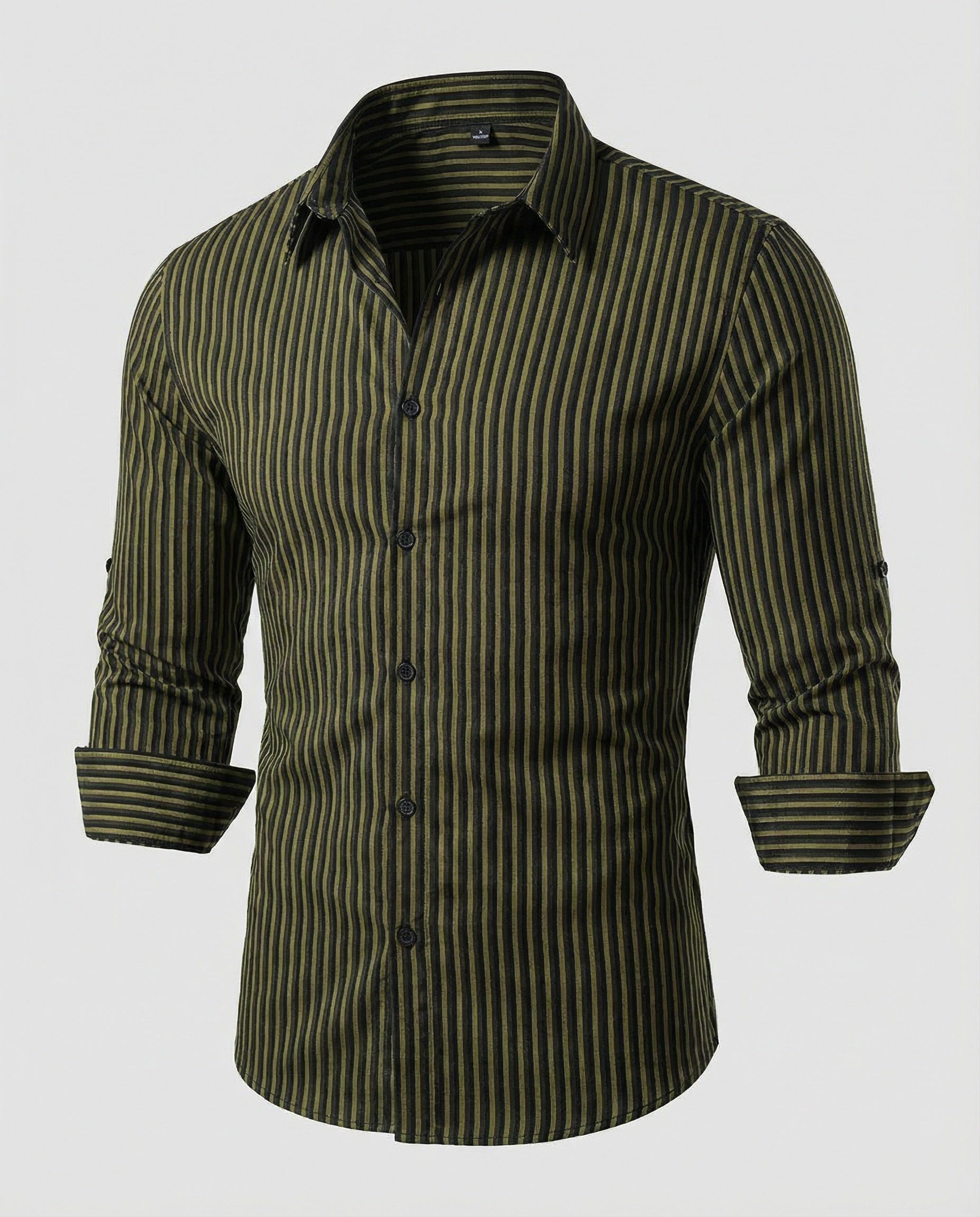 Herren Hemd gestreift slim fit