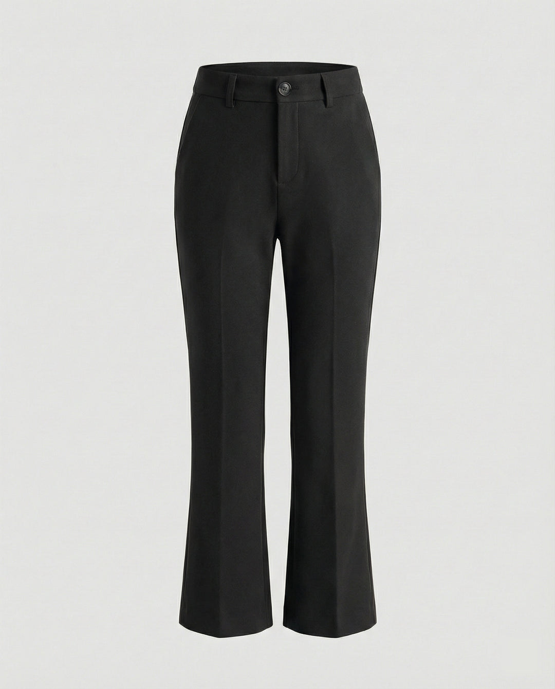Damen Flared Stoffhose