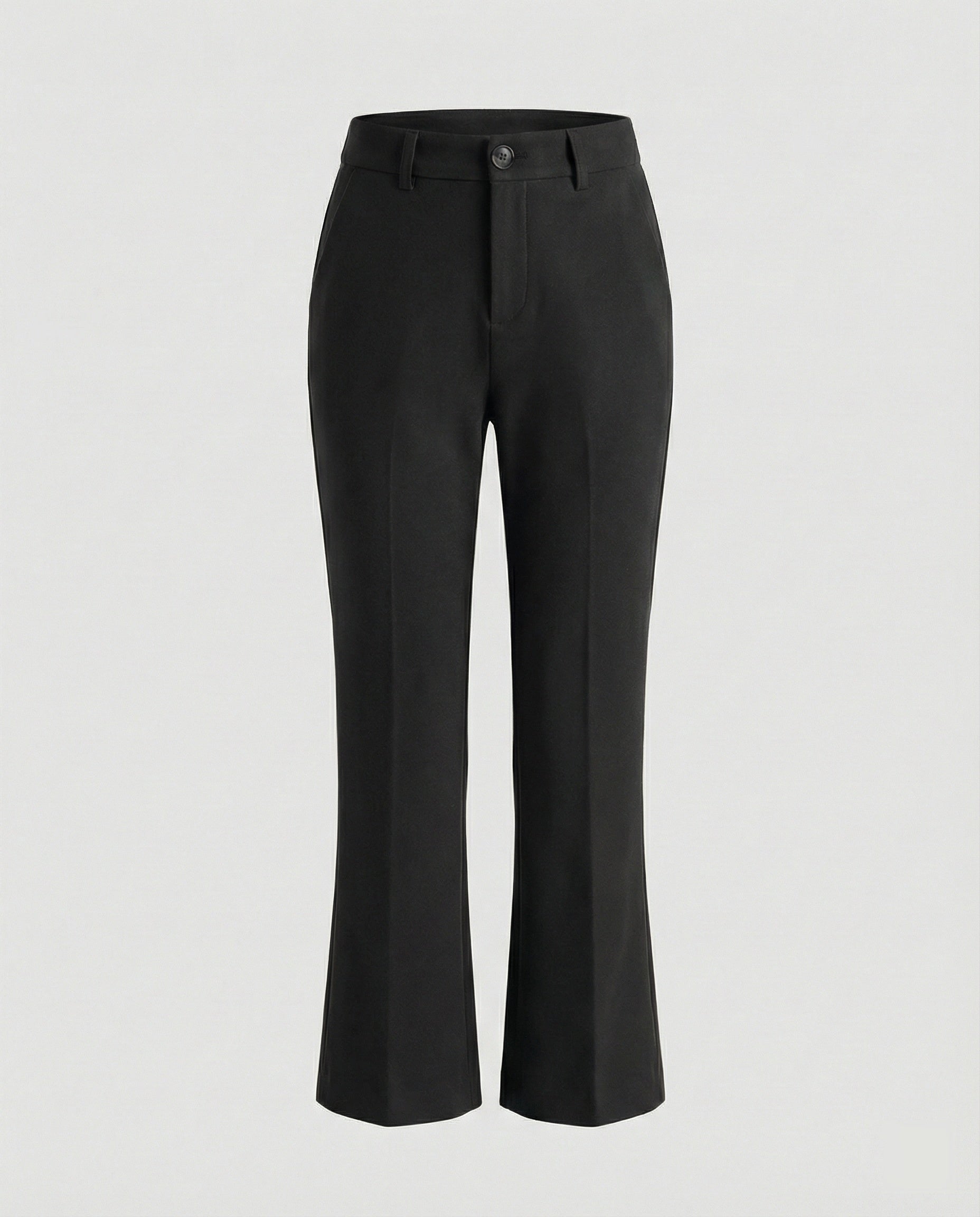 Damen Flared Stoffhose