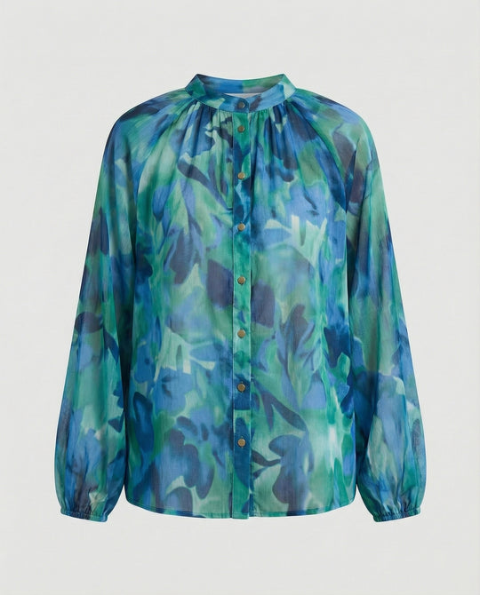 Damen Chiffon Blusentop Elegant