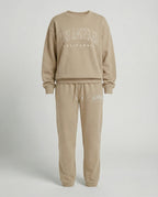 Damen Jogginganzug mit College Aufdruck