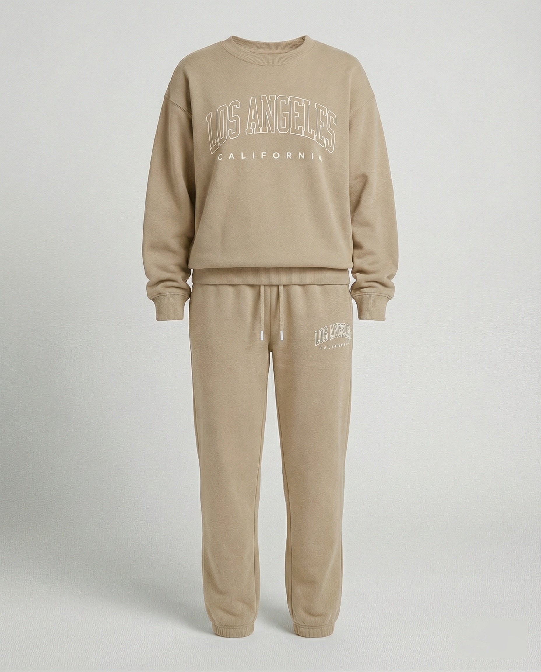 Damen Jogginganzug mit College Aufdruck