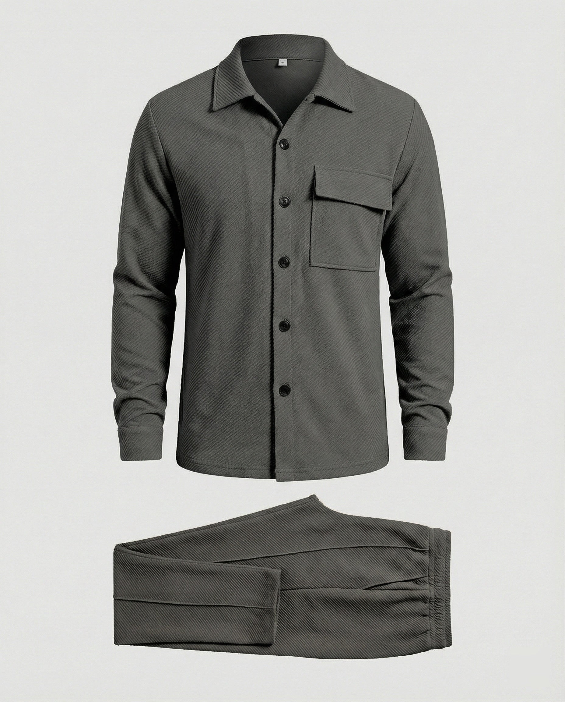 Herren Cardigan mit Strukturdesign