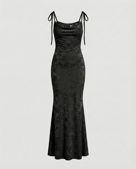 Jacquard Abendkleid Meerjungfrau Damen