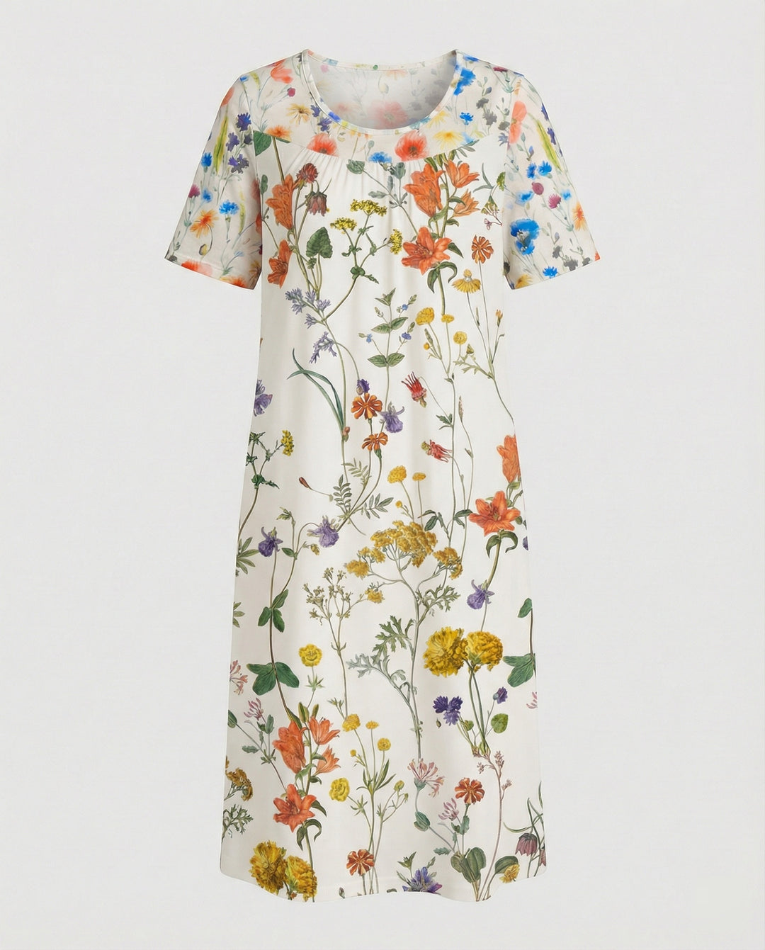 Damen Freizeitkleid Jersey knielang