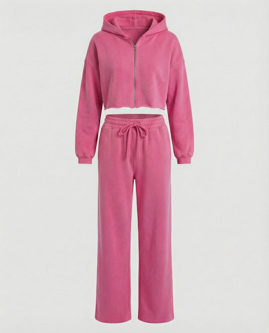 Damen Sweatset mit Kapuze und Jogginghose