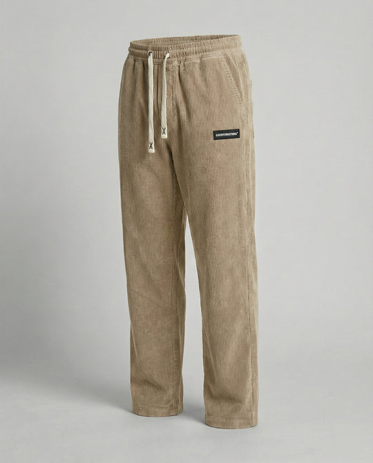 Herren Cordhose weit mit Kordelzug