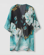Offener Kimono Damen Floral